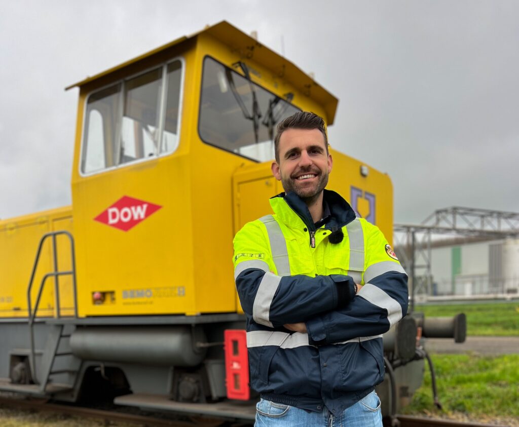 Pim Bastiaanse, Rail Manager Europe bij Dow, is verkozen tot Rail Shipper of the Year 2024