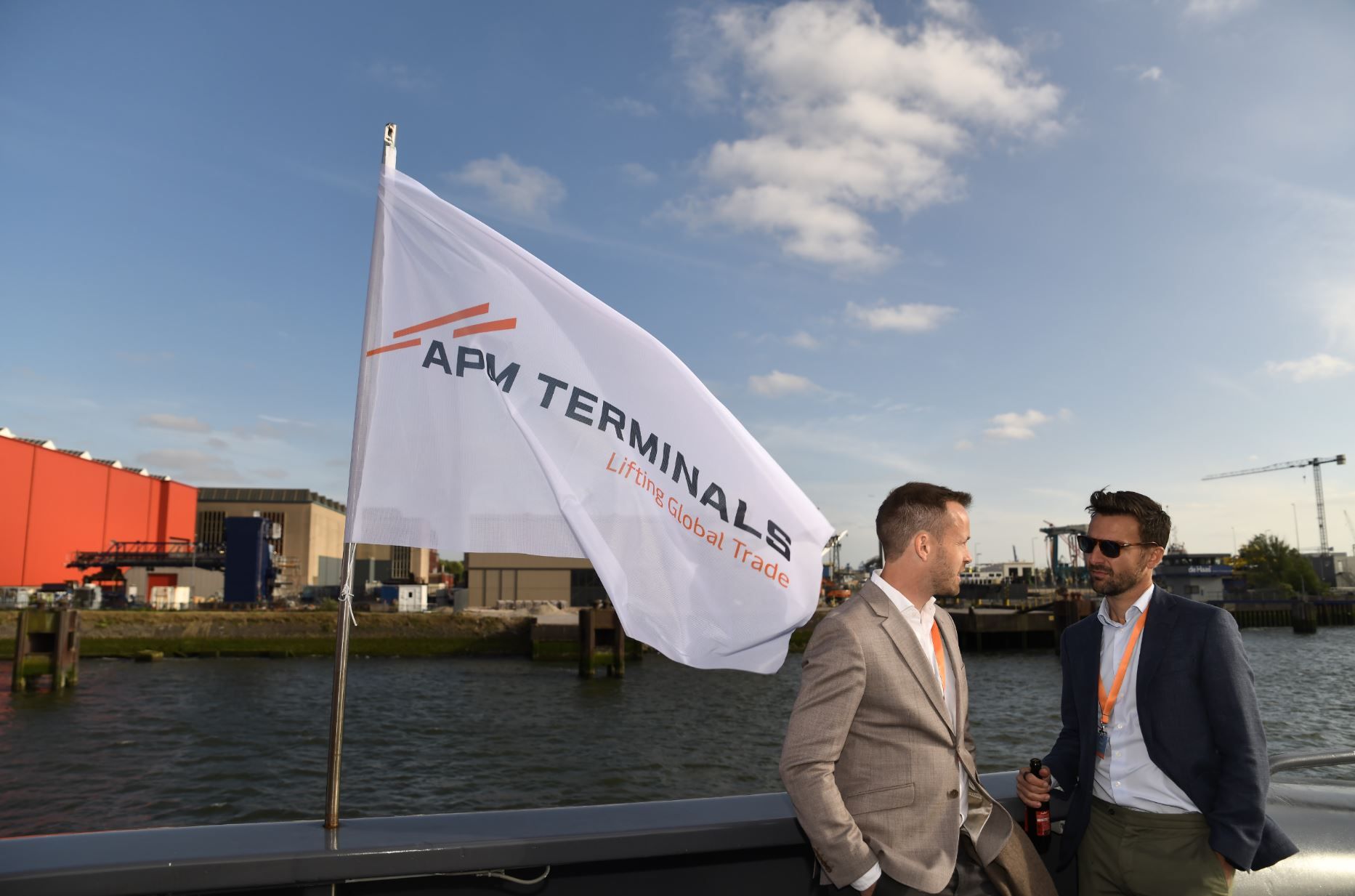 APM terminals containervervoer 10 jaar in de haven van Rotterdam