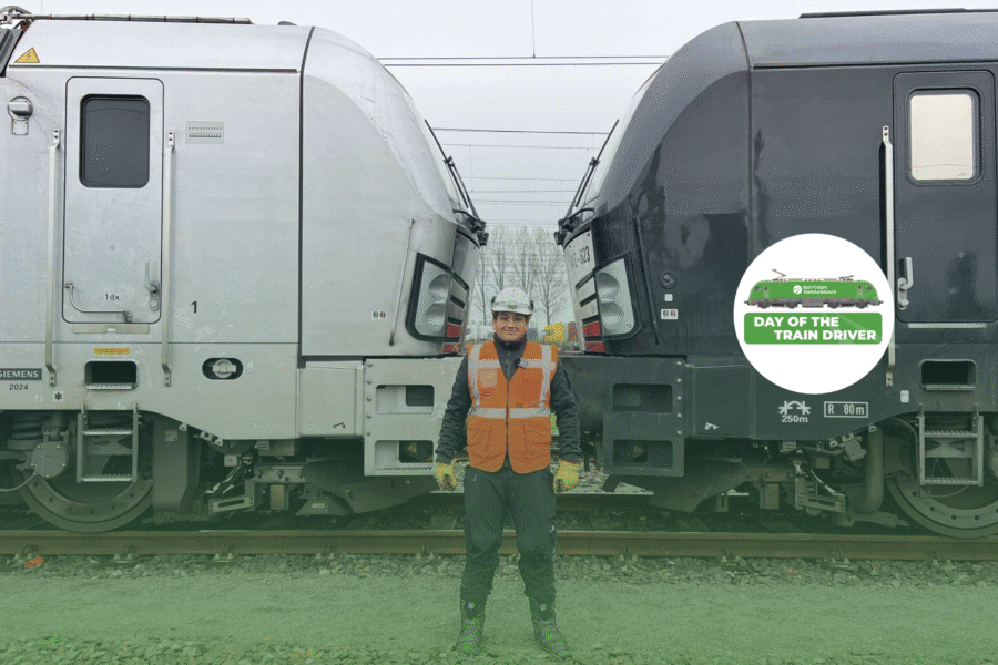 Dag van de treinmachinist