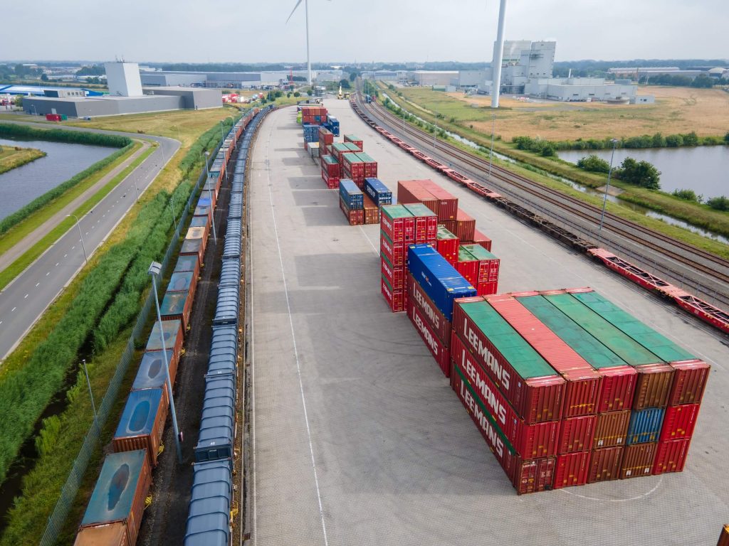 Rail Cargo Euroterminal Coevorden Leemans containers