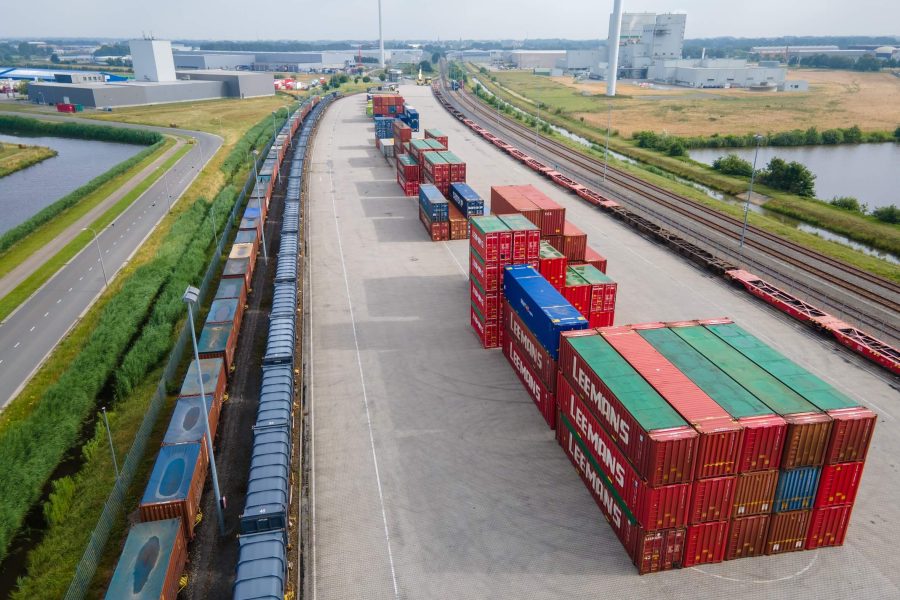 Rail Cargo Euroterminal Coevorden Leemans containers
