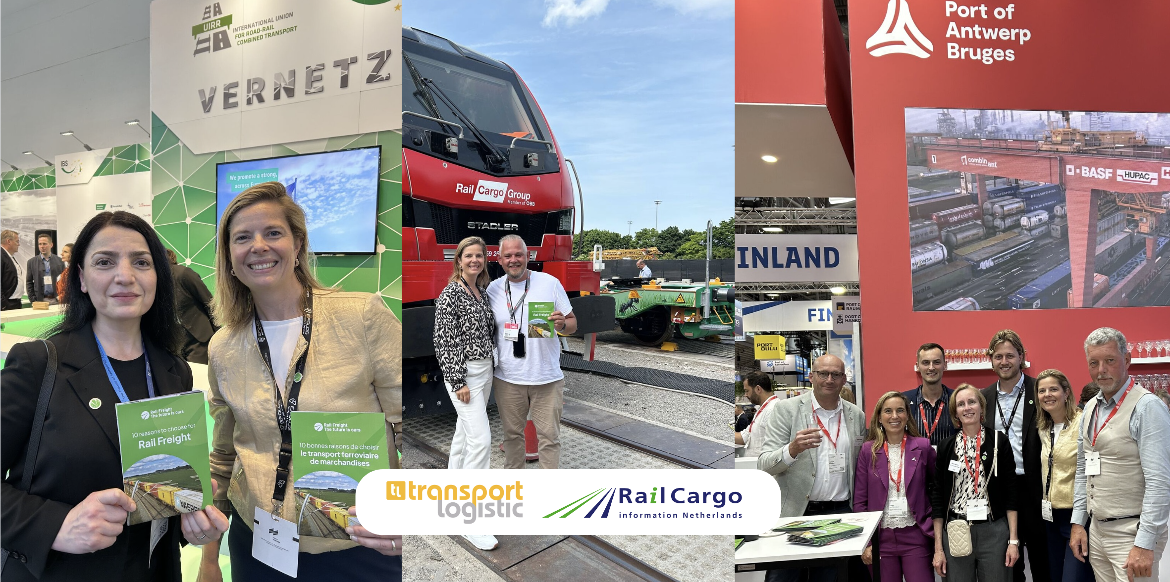 10 reasons to choose for rail freight – new brochure launched in Munich