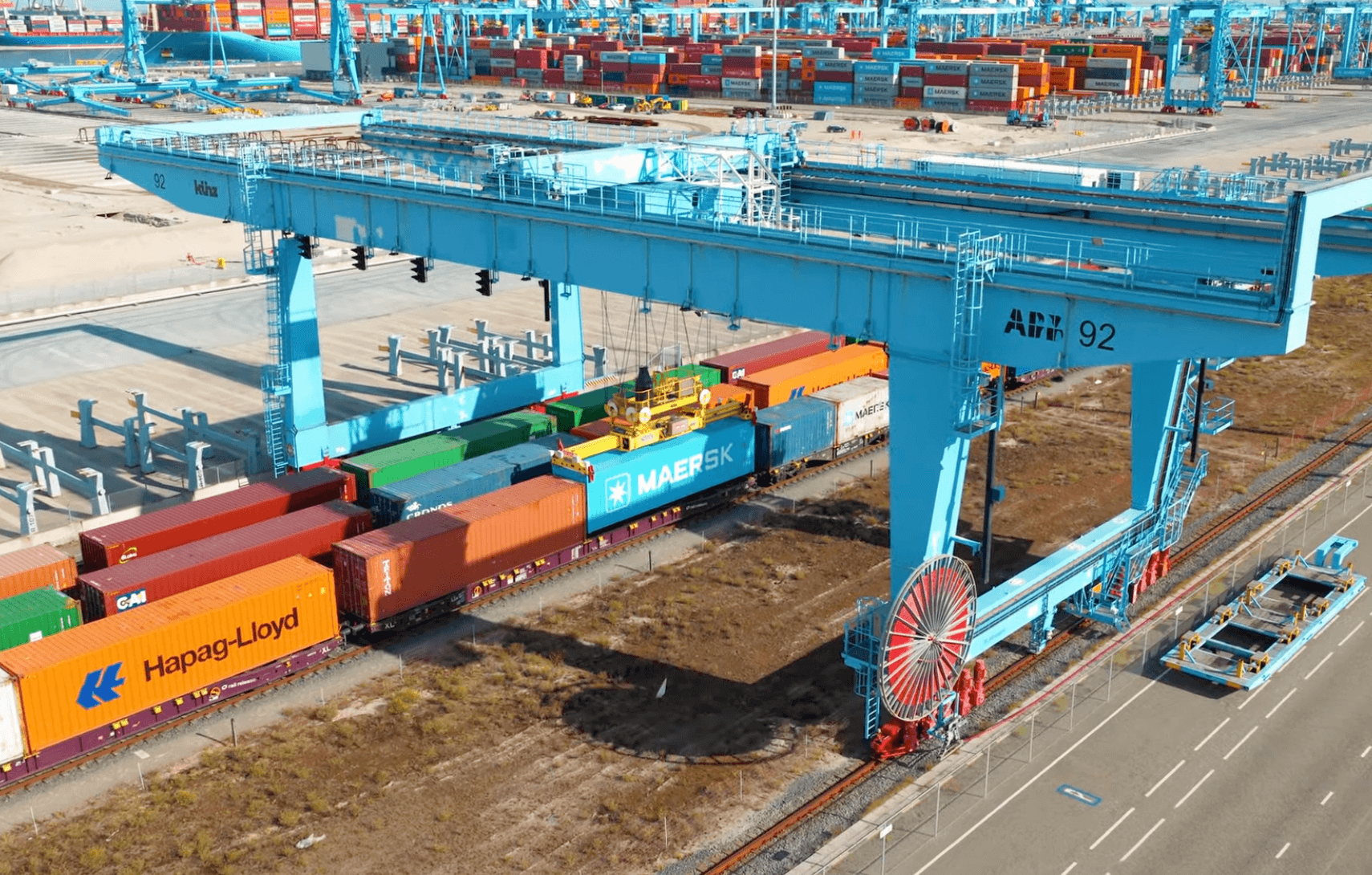 APM Terminals spoorgoederenvervoer