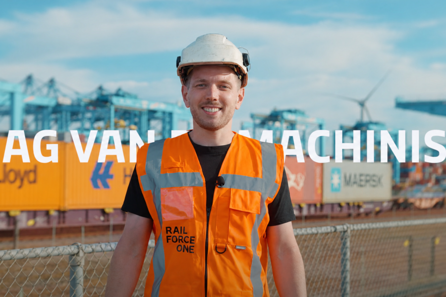 Dag van de treinmachinist